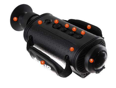 安防執(zhí)法用便攜式熱成像儀HS-307