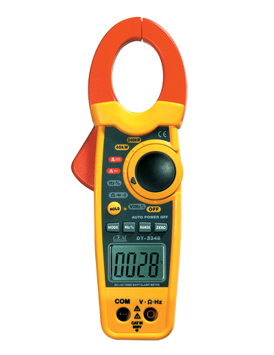 1000A交直流真有效值功率鉗型表DT-3348