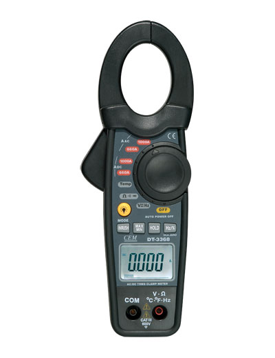 True RMS1000A交/直流鉗型表DT-3368