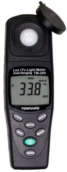 自動(dòng)換檔照度表TM-205